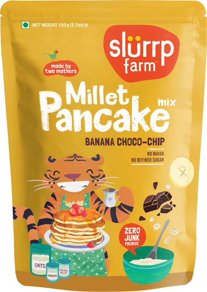 Banana Choco-Chip Millet Pancake Mix
