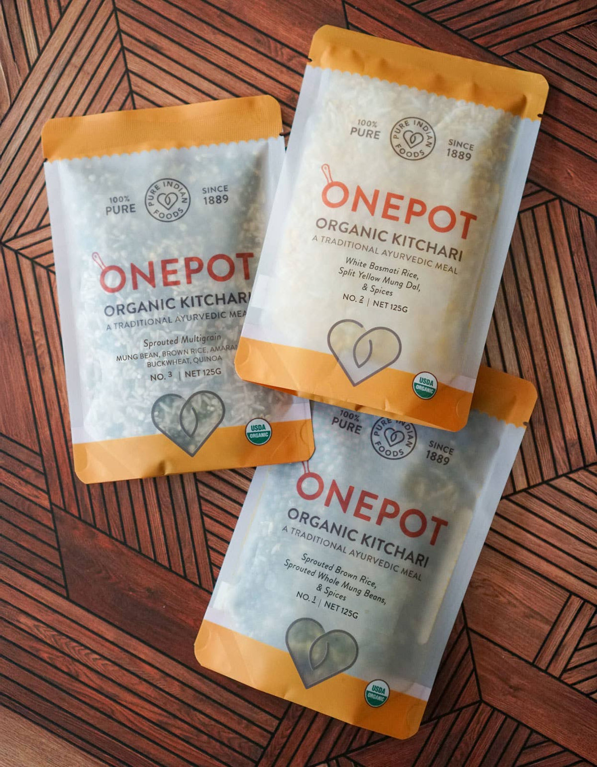 OnePot Kitchari Single Pack Ready-to-Cook Meals, Organic