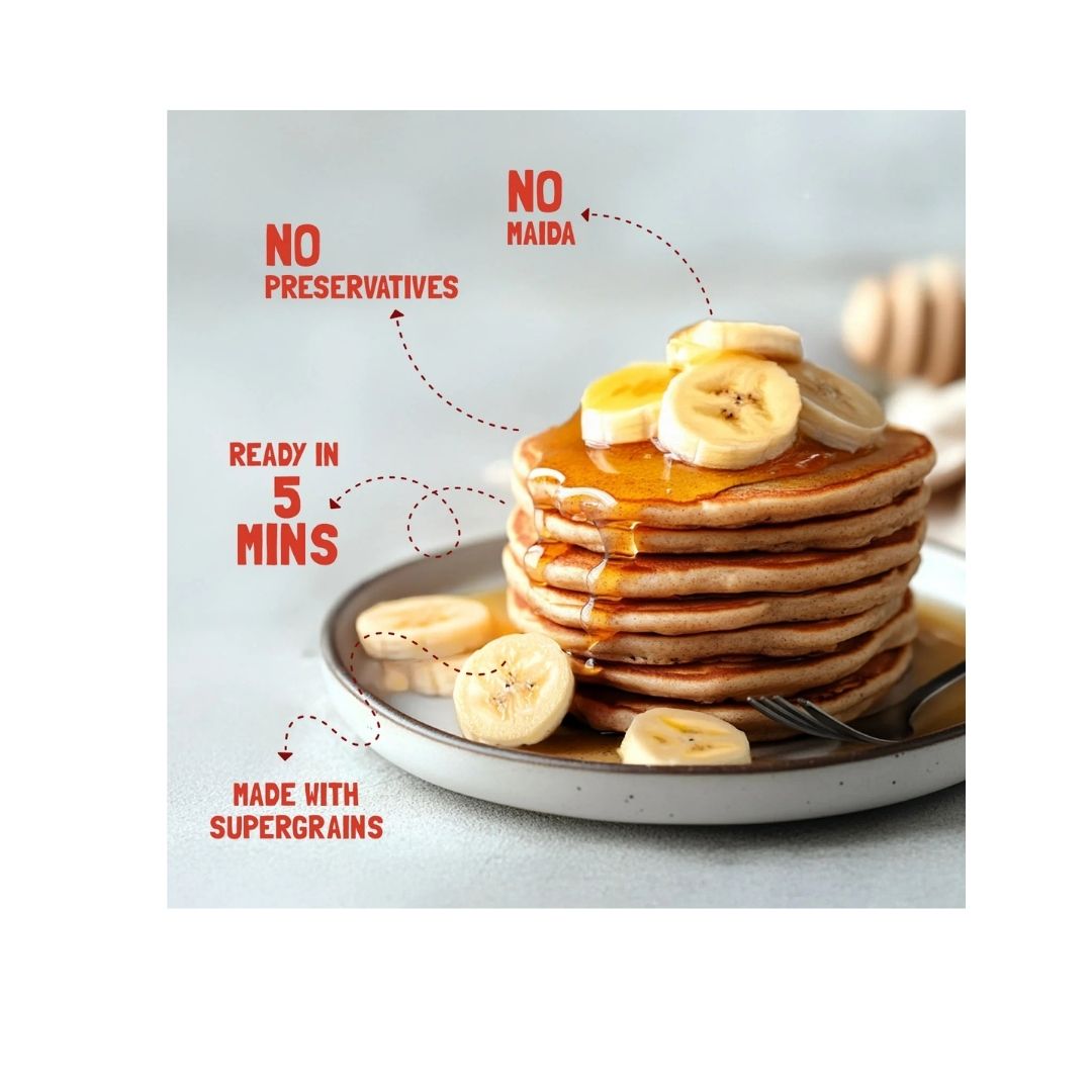 Banana Choco-Chip Millet Pancake Mix