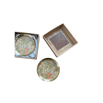 Patterned Metal Coasters