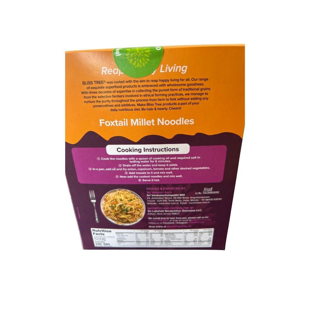 Supergrain Foxtail Millet Noodles