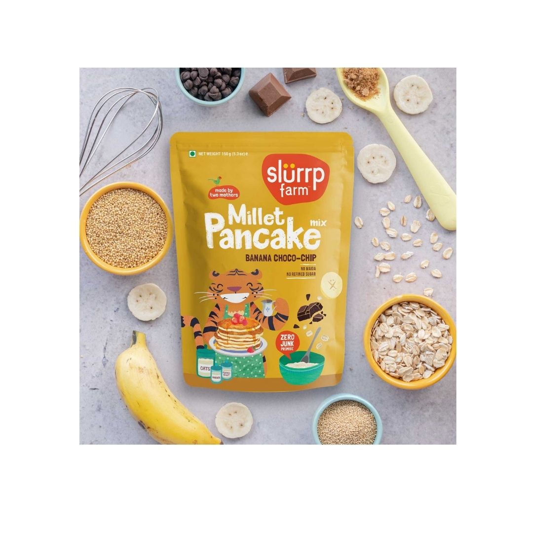 Banana Choco-Chip Millet Pancake Mix