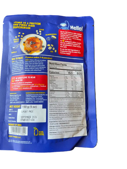 Blueberry Millet Pancake Mix