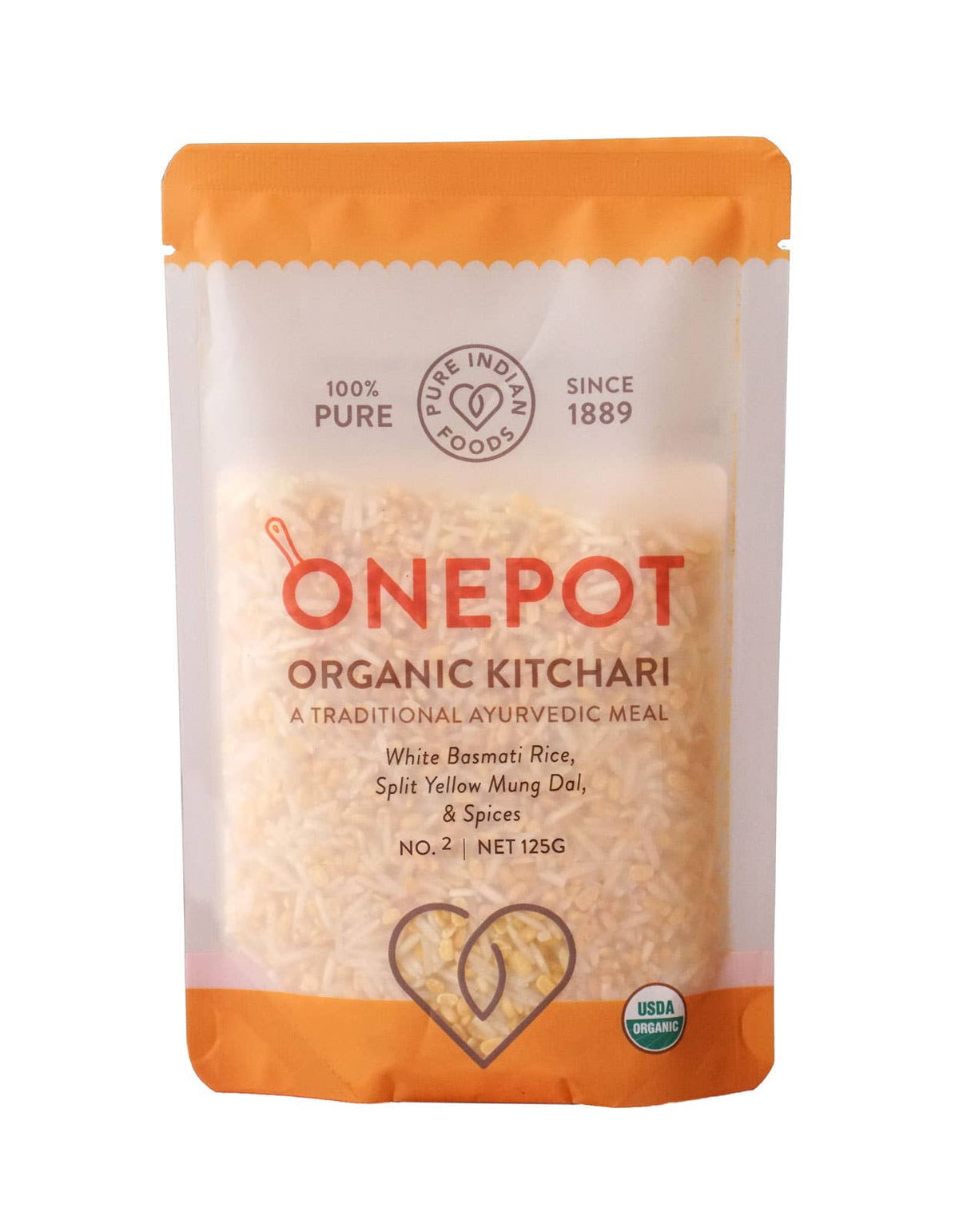 OnePot Kitchari Single Pack Ready-to-Cook Meals, Organic